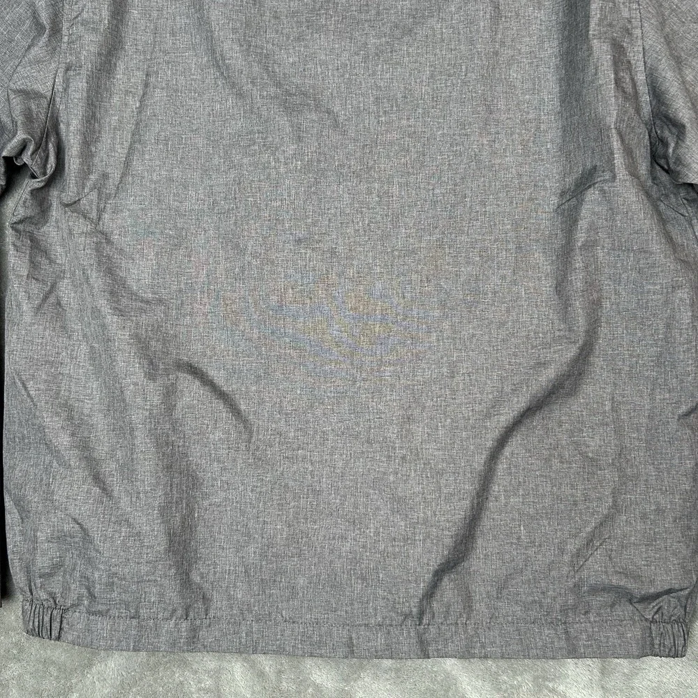 U.S. POLO ASSN. MENS FULL ZIP POLYESTER RAIN WATER RESISTANT GRAY JACKET Size‎ M